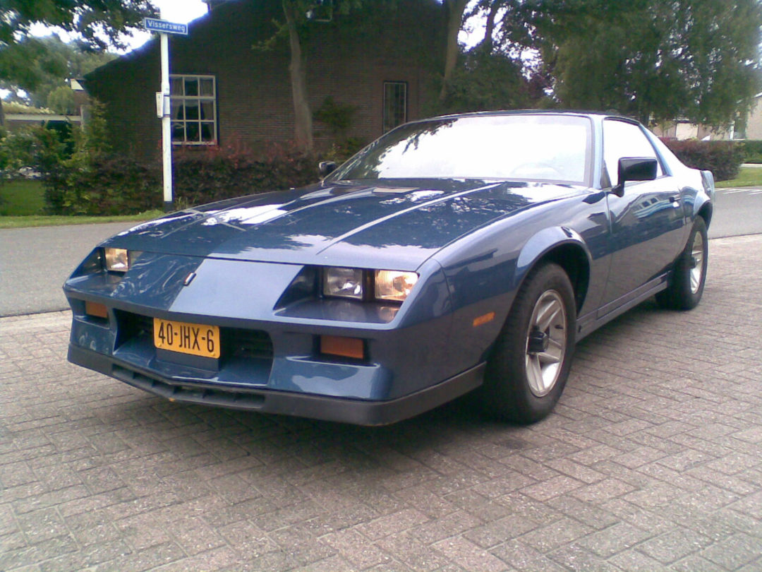 Chevrolet Camaro Z28 (1983) krijgt facelift