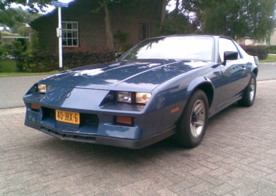 Chevrolet Camaro Z28 (1983) krijgt facelift