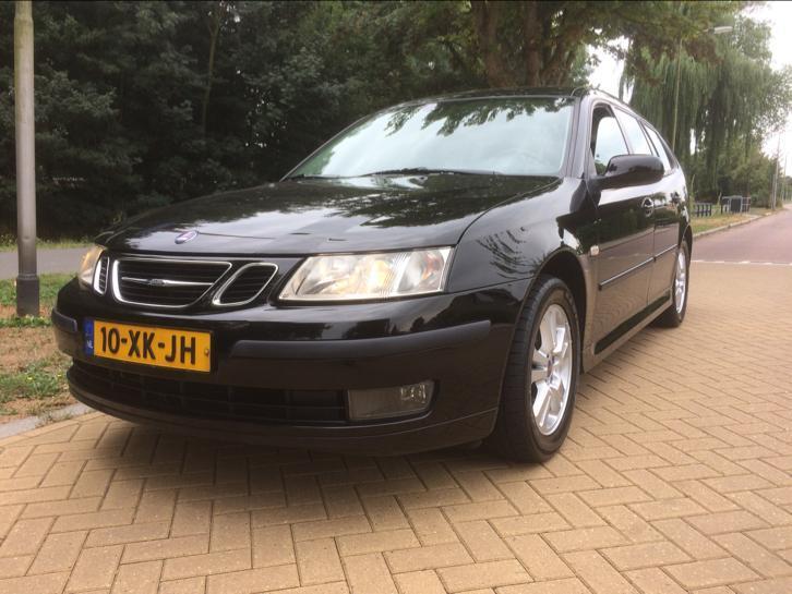 Saab 9-3 1.8 Sport Estate 2007 Zwart