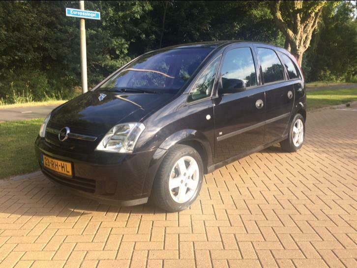 Opel Meriva 1.4 16V maxxcool 2005 Zwart